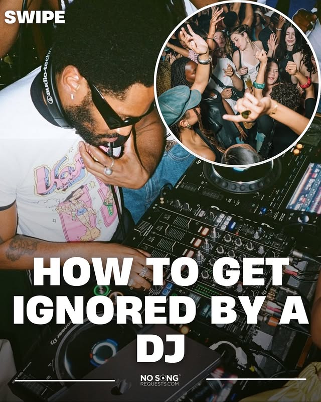 No Song Requests Instagram post